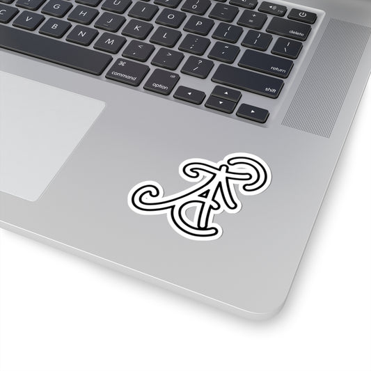 Artistic Kiss-Cut Stickers | Customizable Laptop Decals, Personalized Vinyl Stickers, Unique Planner Decor, Gift for Art Lovers